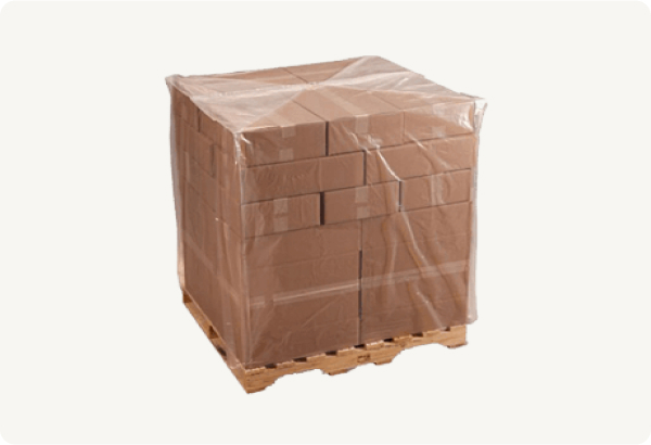 Funda/bolsa envolviendo palets